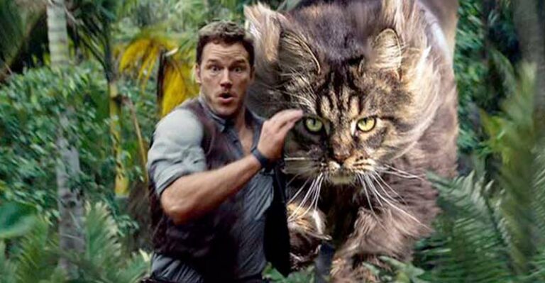 Replace Jurassic Park Dinosaurs With Cats And It’s Hilarious – We