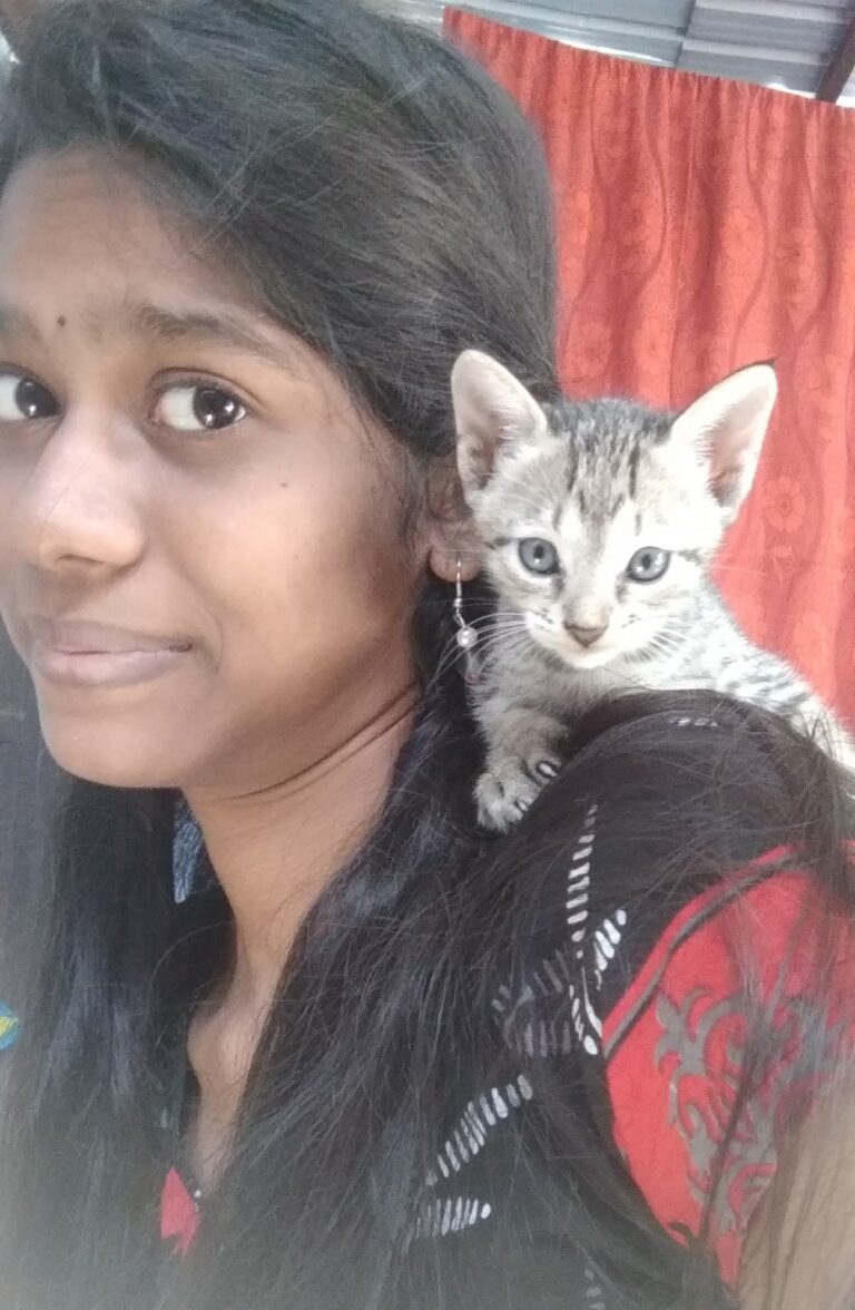 Now i am 1 month 10 days old ..ready to torture my owner with my selfies ..