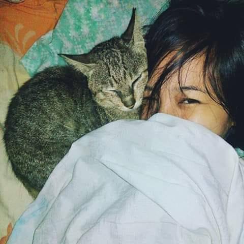 Meet my baby boy.Few days before his 8th birthday last February,he didn't went h