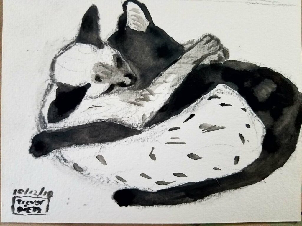 2 kittens my latest work