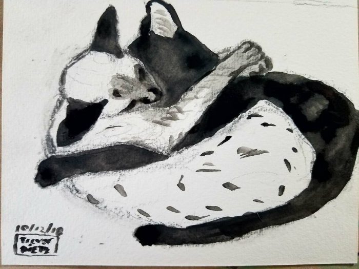 2 kittens my latest work