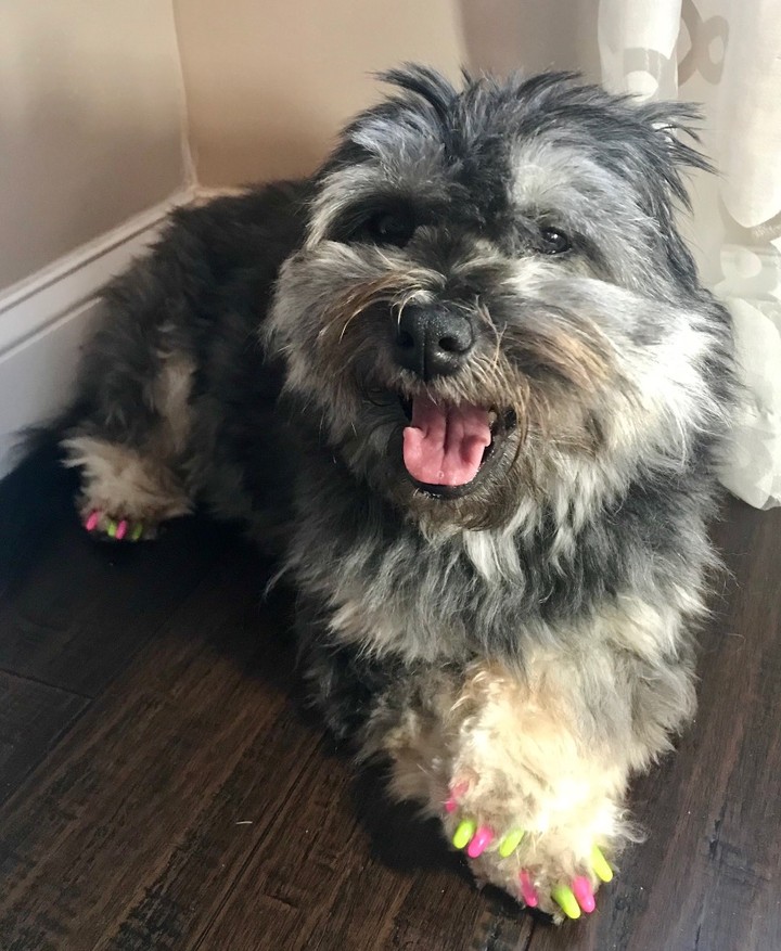 I stole sista’s page, sorry not sorry… Loving my first manicure. . .