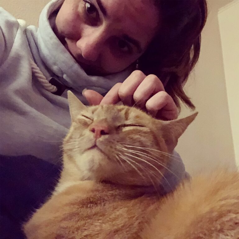 He wants his evening cuddles