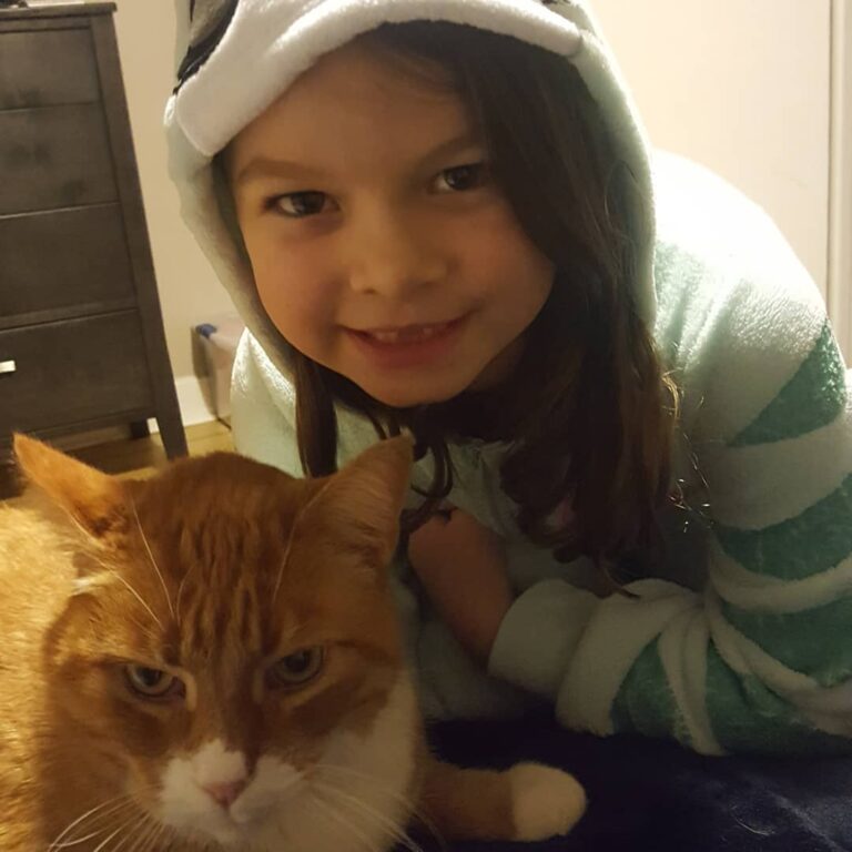 My friend dresses like a cat in hopes I will like her more. Doesn’t