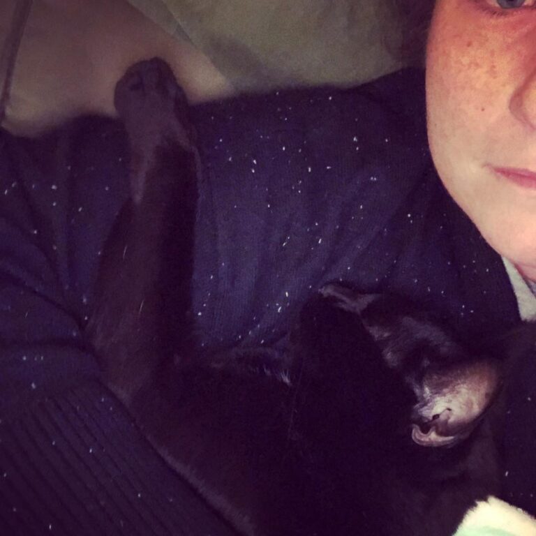Somebody is really happy I’m home