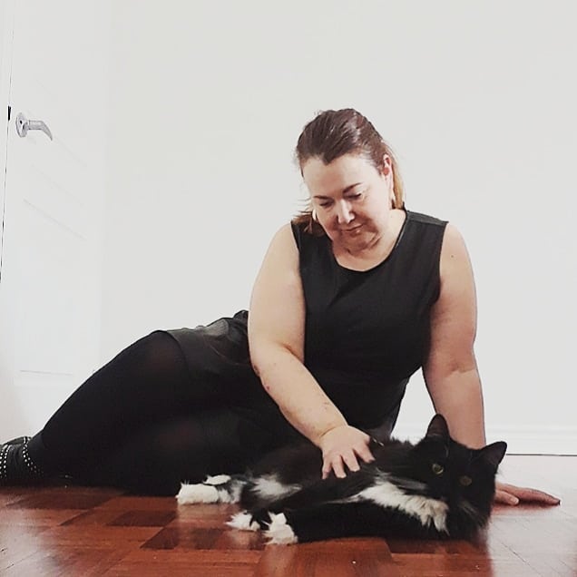 With mom – Happy Caterday