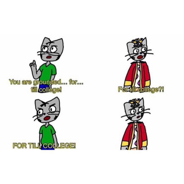 Funny comic of Nyan and Neon made by the talented
