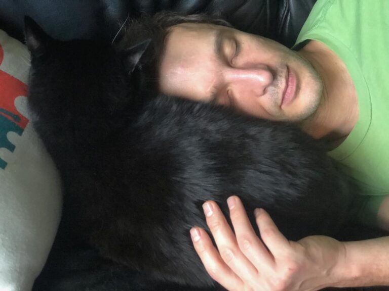This therapy pillow includes gentle vibrations and the occasional wet