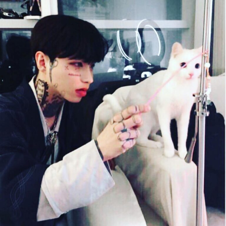 Come here kitty kitty. I love Nana