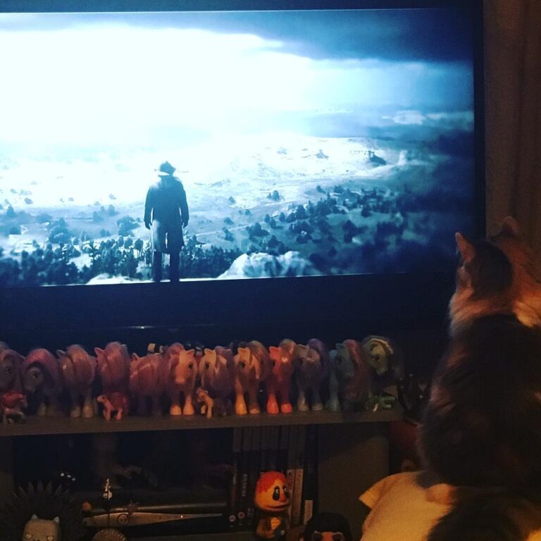 Enjoyed playing so much she’s enthralled by the credits