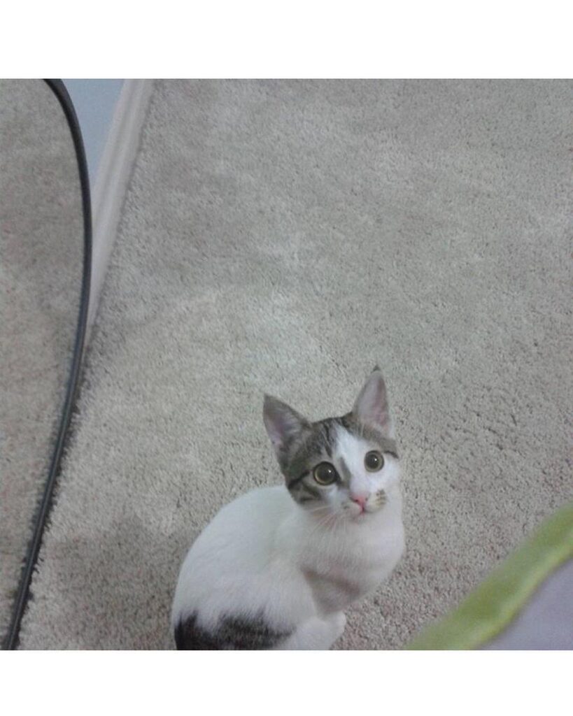 When she was a baby