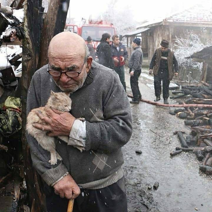 He can lose everything except his kitty. They are still together and