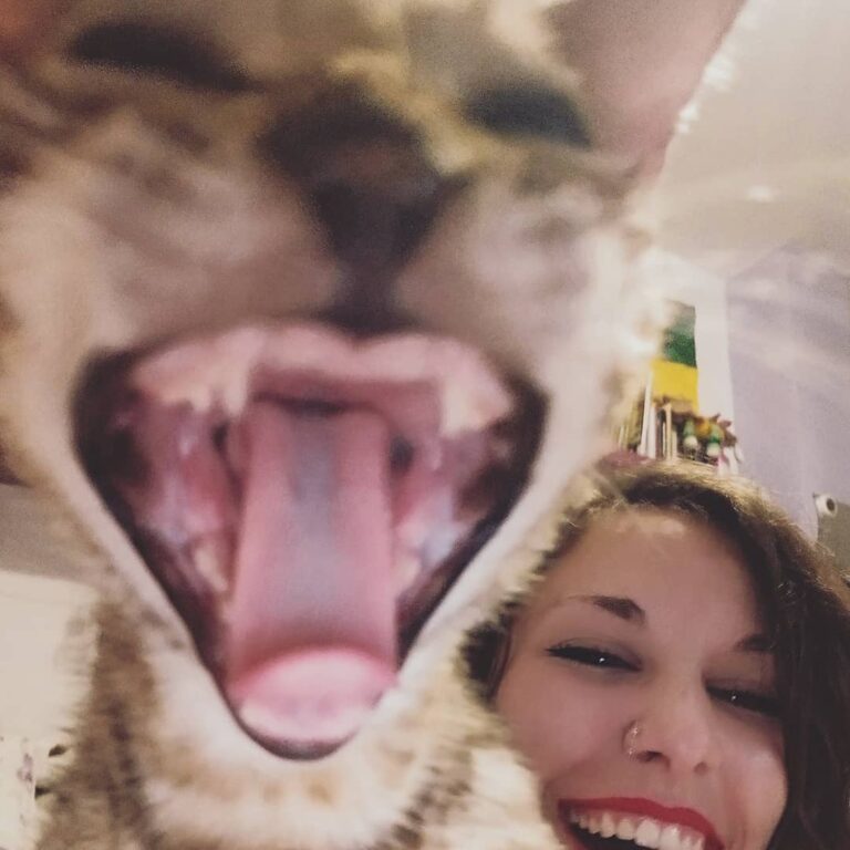 When mum and I take selfies, of course, I’m the best camera hog //