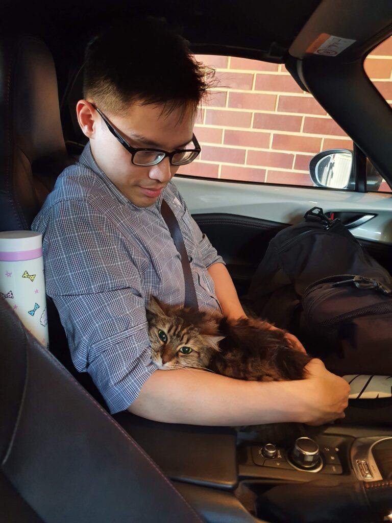 She's so attached to daddy