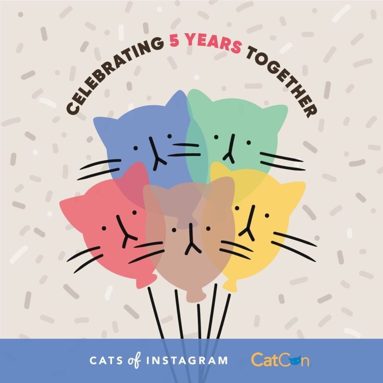 To celebrate CatCon’s 5th year (and our 5th year being there), we’ve