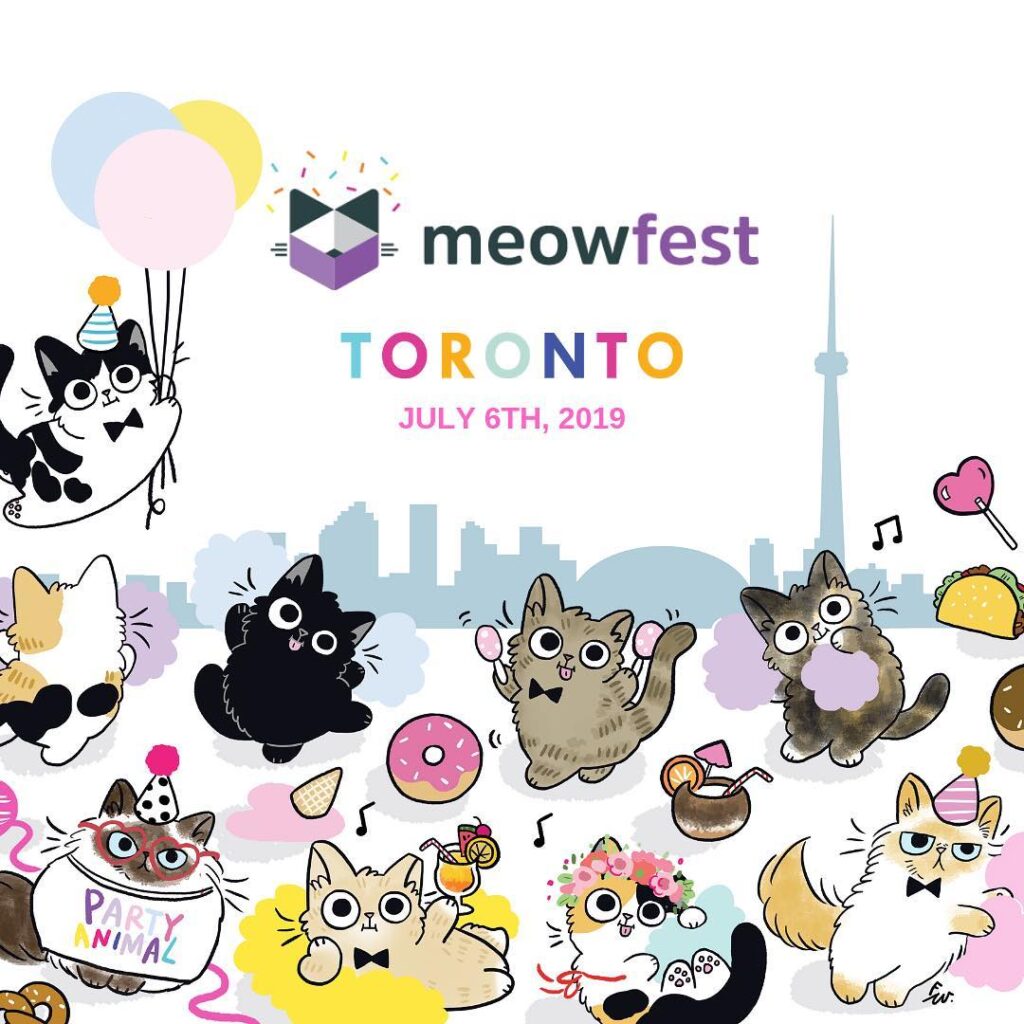 @meowfestival returns July 6th 2019! A limited quantity of