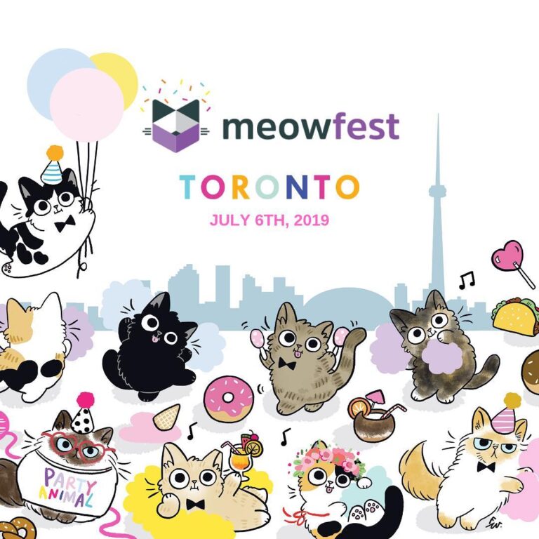 @meowfestival returns July 6th 2019! A limited quantity of
