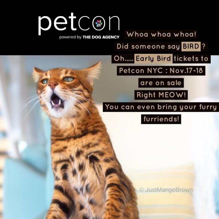 Come join us at @petconofficial, happening November 17 & 18 at the