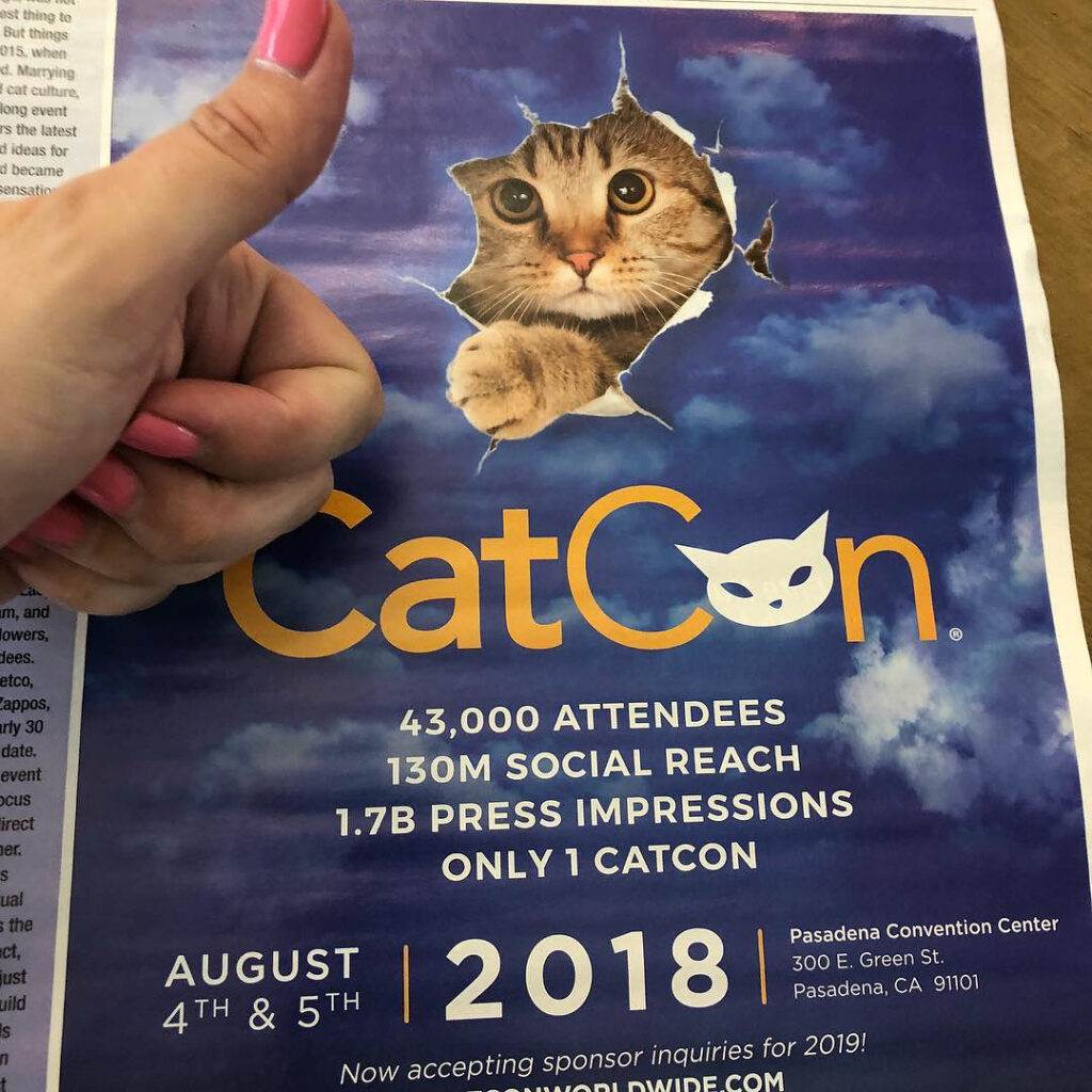 Hope everybody is ready for CatCon (@catconworldwide) this weekend!!