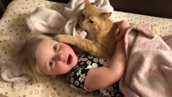 Bedtime snuggles last night.