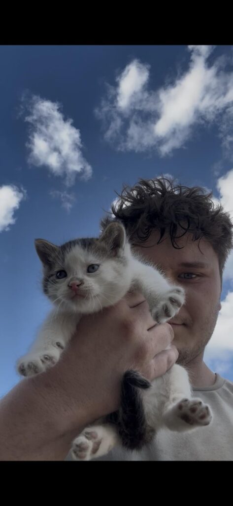 Is this guy old enough to take from their mom?