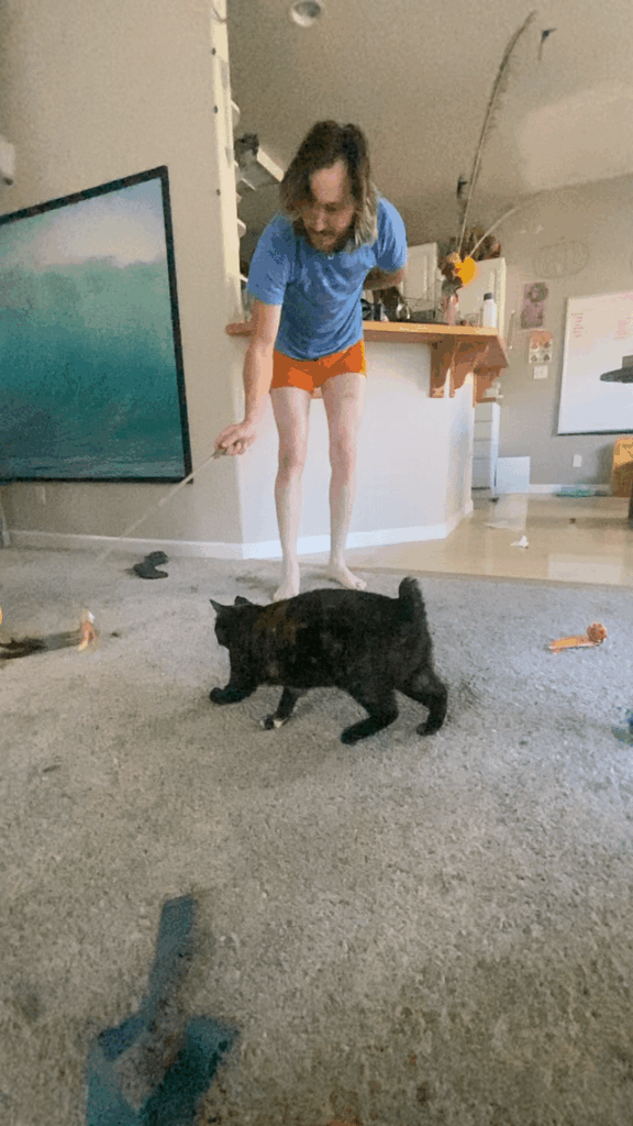 She doesn’t always land on her feet